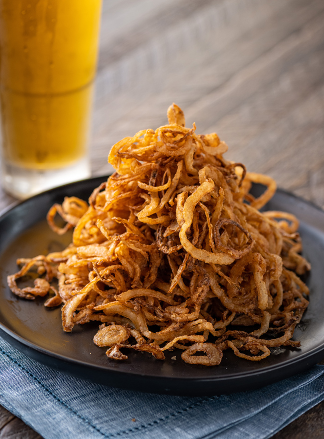 Rattler's Famous Shredded Onions